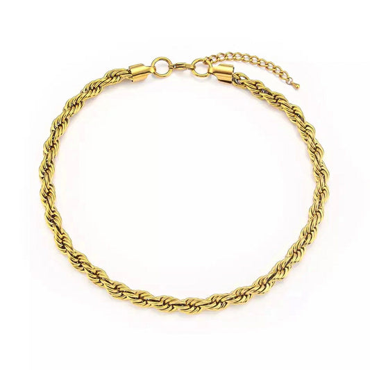 Sia Thick Chain Necklace│18k Gold Plated